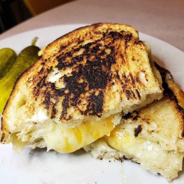 No Frills Grilled Cheese - A Foodie Goes Cleanish